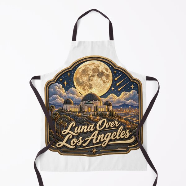 Item preview, Luna Over Los Angeles Night Sky designed and sold by Dresut.
