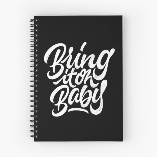 Item preview, Bring it on, Baby | Calligraphy designed and sold by OliAlbrecht.