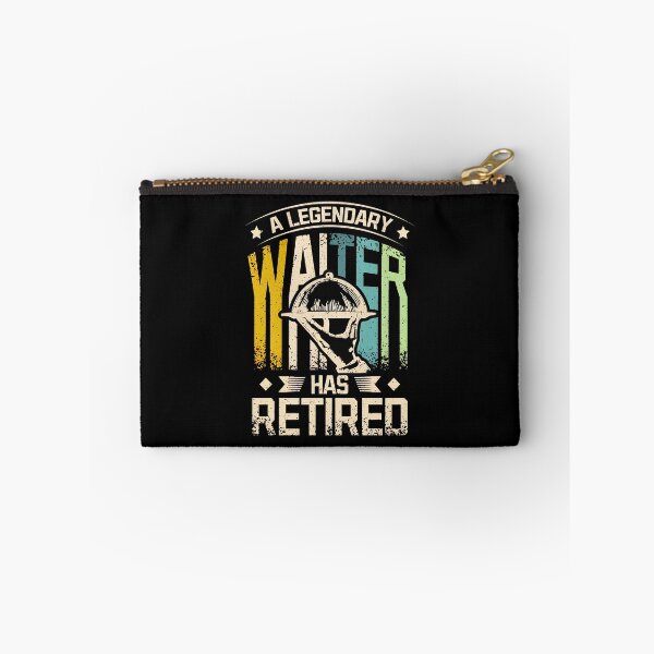 Item preview, Legendary Waiter Has Retired Retro Vintage Design designed and sold by CristopherGould.