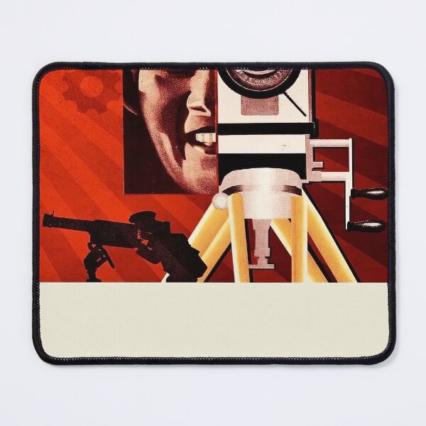 Item preview, Man with a Movie Camera – Vintage Retro Filmmaker Poster designed and sold by halah bue.