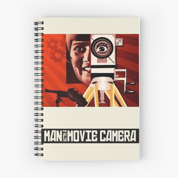 Item preview, Man with a Movie Camera – Vintage Retro Filmmaker Poster designed and sold by halah bue.