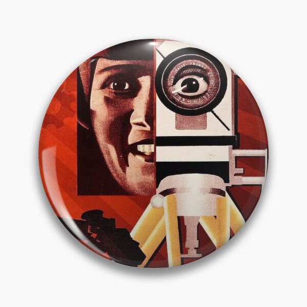 Item preview, Man with a Movie Camera – Vintage Retro Filmmaker Poster designed and sold by halah bue.
