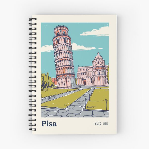 Item preview, Pisa Vintage Retro Italy Travel designed and sold by RareDeerArt.