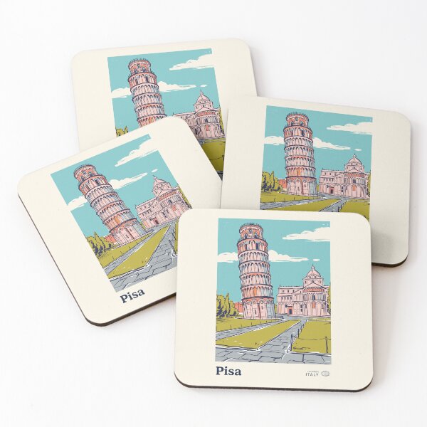Artikelvorschau, Pisa Vintage Retro Italien Reise entworfen und verkauft von RareDeerArt.