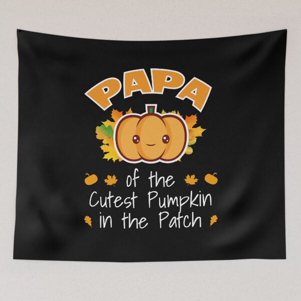 Item preview, Papa of the Cutest Pumpkin in the Patch Cute Fall designed and sold by LarkDesigns.