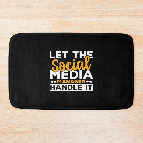 Item preview, Let The Social Media Manager Handle It Graphic designed and sold by CristopherGould.