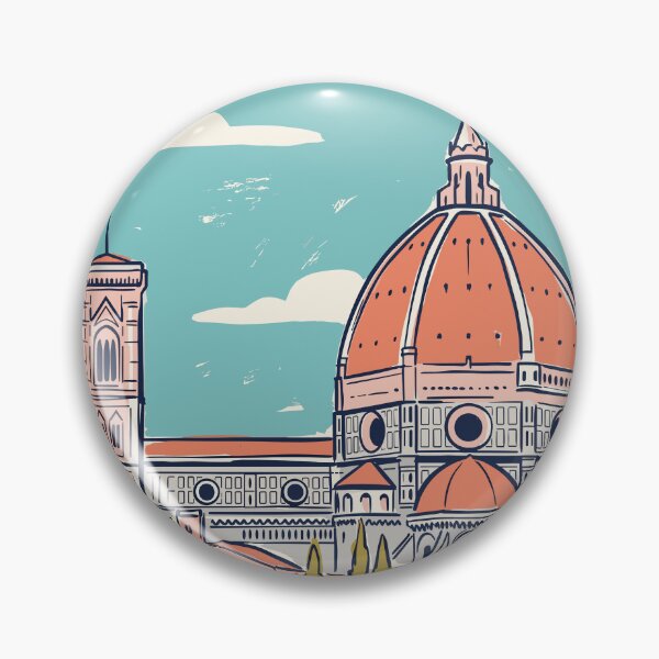 Item preview, Florence Vintage Retro Italy Travel designed and sold by RareDeerArt.