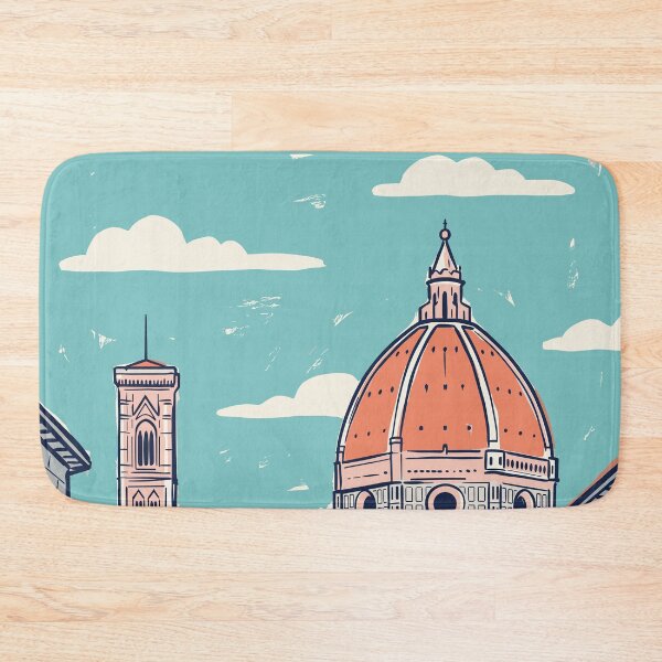 Item preview, Florence Vintage Retro Italy Travel designed and sold by RareDeerArt.