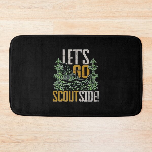 Item preview, Lets Go Scoutside Vintage Cabin Outdoor Adventure designed and sold by JasminWoodward.