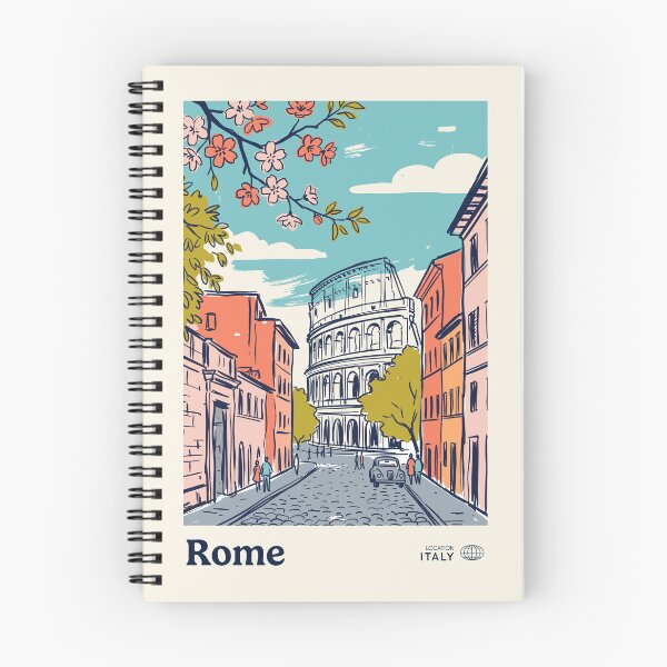 Item preview, Rome Vintage Retro Italy Travel designed and sold by RareDeerArt.