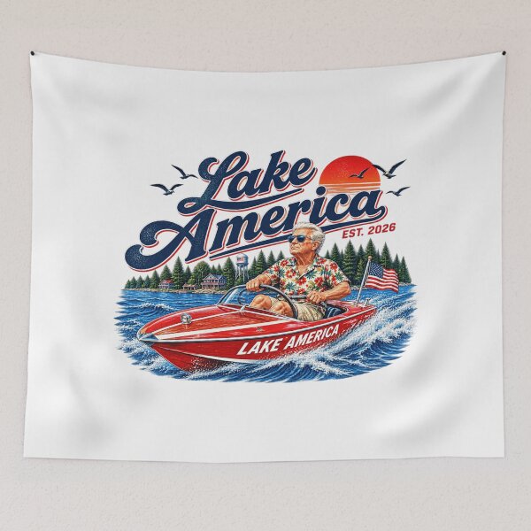 Item preview, Lake America Est 2026 Vintage Lake America Trump  designed and sold by first-shirt ⭐ ⭐ ⭐ ⭐ ⭐.