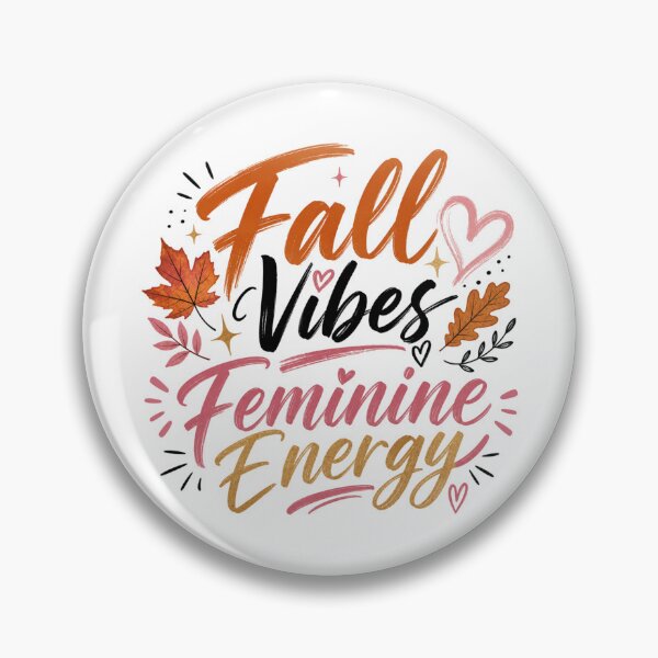Item preview, Fall Vibes Feminine Energy | Cute Fall Shirt for Women | Autumn Aesthetic Gift designed and sold by PrintSparkDesigns.