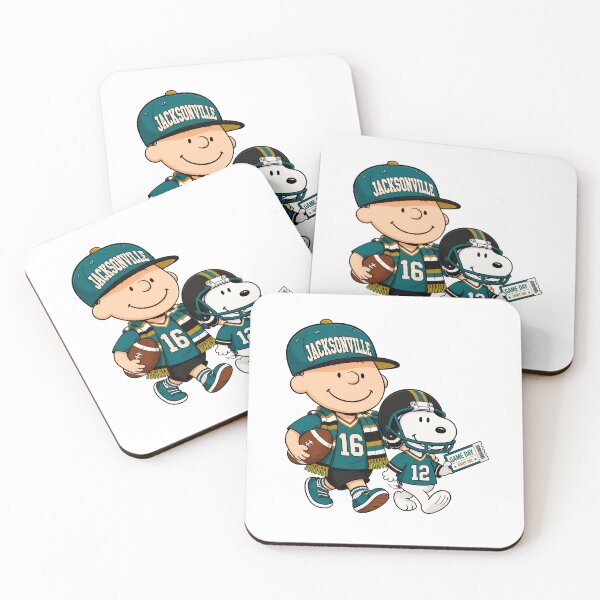 Item preview, Jacksonvillepy Game Day Charlie Brown & Snoopy designed and sold by cesrahotdemo.