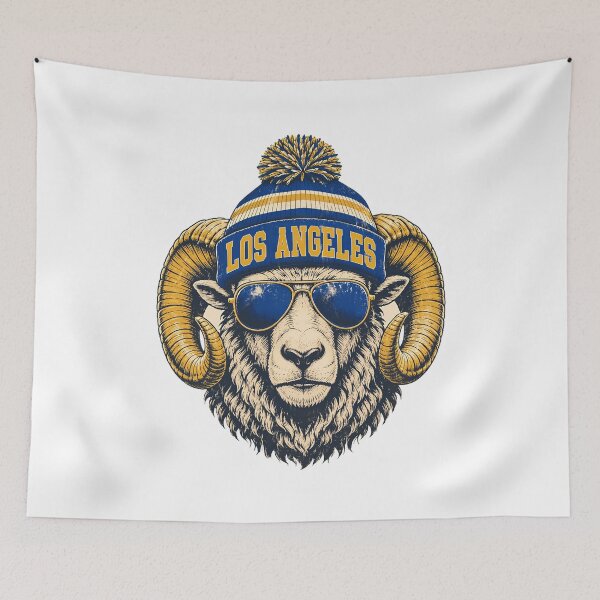Item preview, Cool Ram Los Angeles Beanie Sunglasses designed and sold by AdlynCainion19.