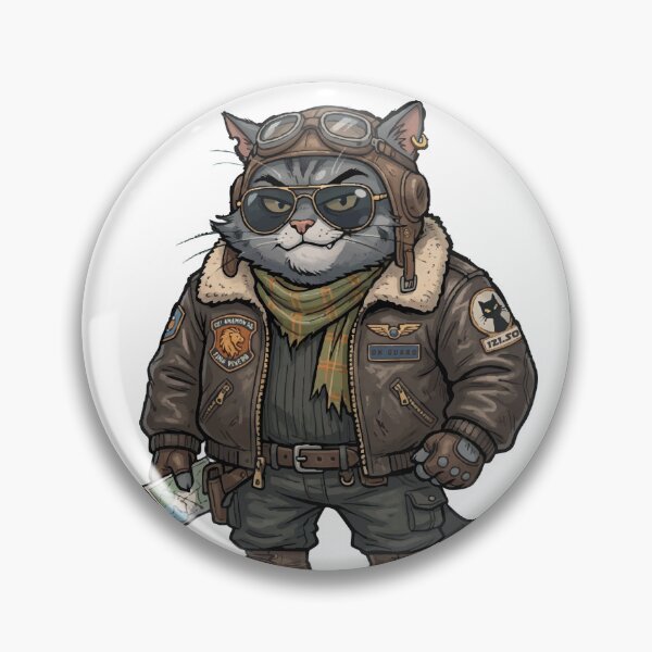 Item preview, meow on guard designed and sold by Three Green Designs.