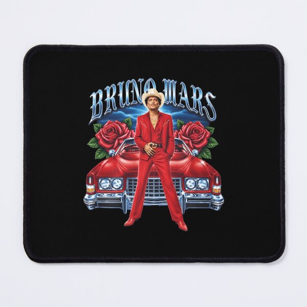 Item preview, Bruno The Romantic Red Cadillac Rose Vintage Fan Art designed and sold by Shwetamahaart.