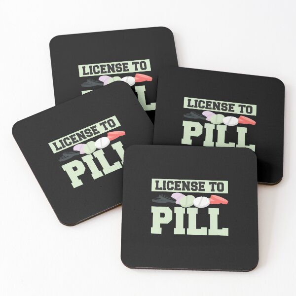 Item preview, License To Pill Funny Prescription Medication Humor designed and sold by CristopherGould.