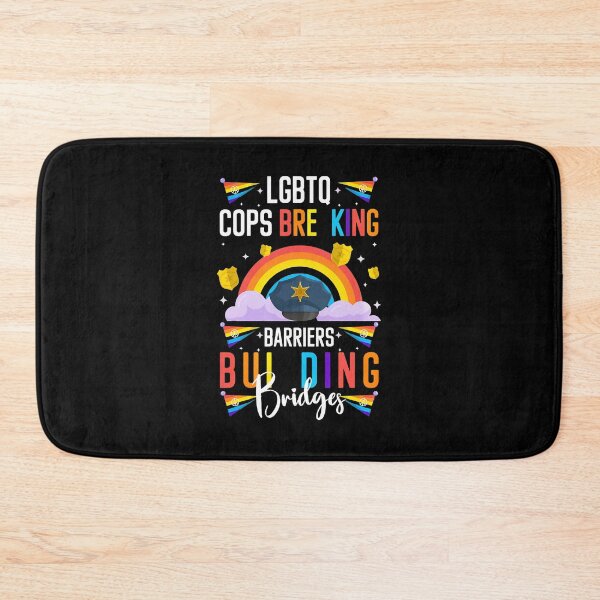 Item preview, LGBTQ Cops Breaking Barriers Building Bridges designed and sold by SantinoRasmu.