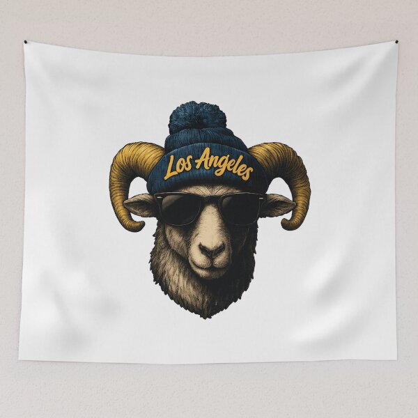 Item preview, Cool Ram LA Style Beanie Sunglasses  designed and sold by SolimanPav.