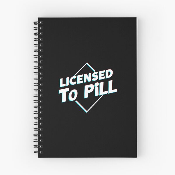 Item preview, Licensed To Pill Glitch Typography Diamond designed and sold by CristopherGould.