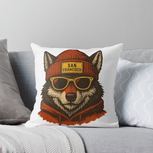 Item preview, Urban Wolf Retro Beanie Sunglasses designed and sold by AdlynCainion19.