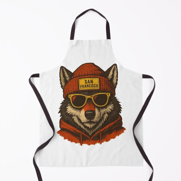 Item preview, Urban Wolf Retro Beanie Sunglasses designed and sold by AdlynCainion19.