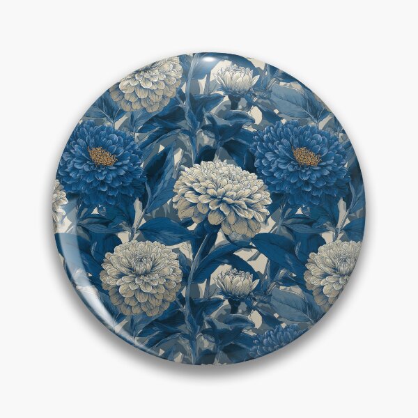 Item preview, Trendy Zinnia  - Birthday Flower Pattern - Gift Ideas designed and sold by RoyalStarsPatts.