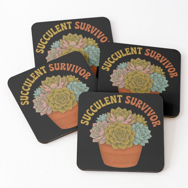 Item preview, Succulent Survivor Funny Plant Parent Boho Desert Botany Gift designed and sold by WorldShop17.