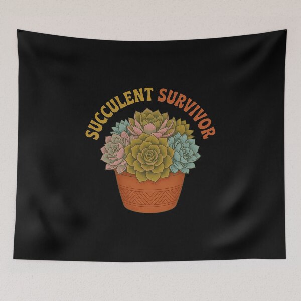 Item preview, Succulent Survivor Funny Plant Parent Boho Desert Botany Gift designed and sold by WorldShop17.