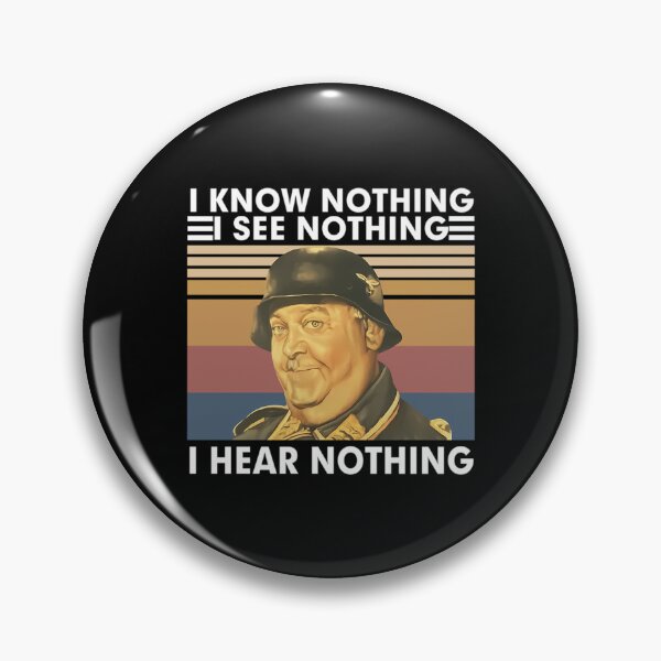 Item preview, I Know Nothing See Nothing Hear Nothing Vintage designed and sold by AllysonAbraham.