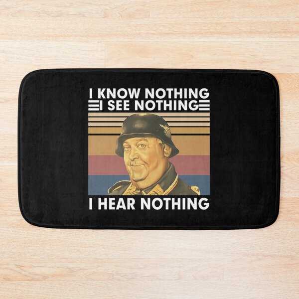 Item preview, I Know Nothing See Nothing Hear Nothing Vintage designed and sold by AllysonAbraham.