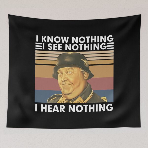 Item preview, I Know Nothing See Nothing Hear Nothing Vintage designed and sold by AllysonAbraham.