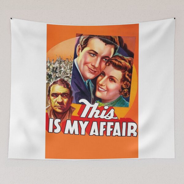 Item preview, This Is My Affair (1937) VIntage Movie Poster designed and sold by garciashelen795.