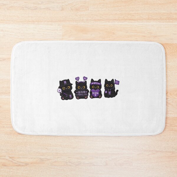 Item preview, Cute Cat K-pop Fan designed and sold by sionOberst01.