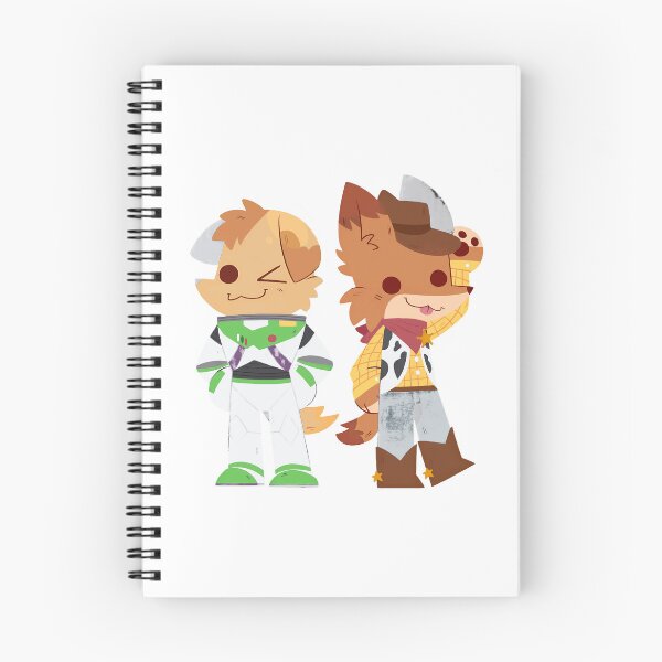 Item preview, Cute Animal Pals Space Cowboy Duo Art designed and sold by AdlynCainion19.