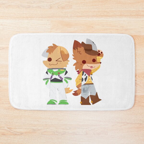 Item preview, Cute Animal Pals Space Cowboy Duo Art designed and sold by AdlynCainion19.