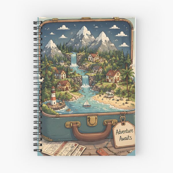 Item preview, The World Inside a Suitcase – Travel Landscape Design designed and sold by KWW SHOP.