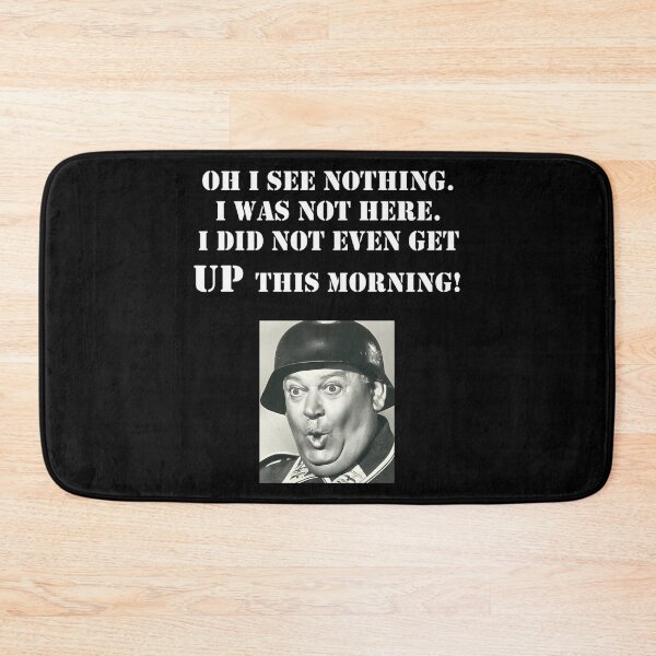 Item preview, 556 Sgt Schultz Hogans Heroes Sergeant Comedy Tv American German Quote Funny Hot Trend designed and sold by AllysonAbraham.