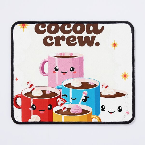 Item preview, Cocoa Crew Kawaii Christmas Mugs designed and sold by lht6474.