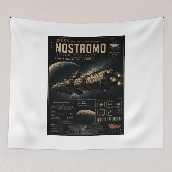 Item preview, uscss nostromo designed and sold by virusdesigner.