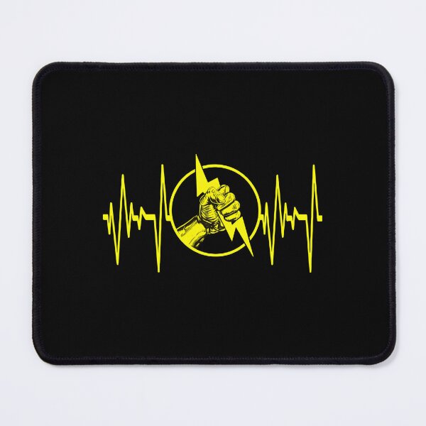 Item preview, Lightning Fist EKG Graphic designed and sold by JasminWoodward.