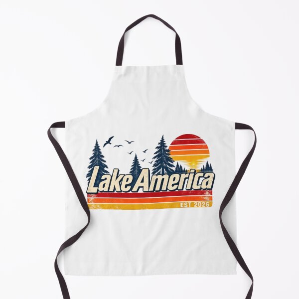Item preview, Lake America Vintage Sunset Men Women designed and sold by first-shirt ⭐ ⭐ ⭐ ⭐ ⭐.