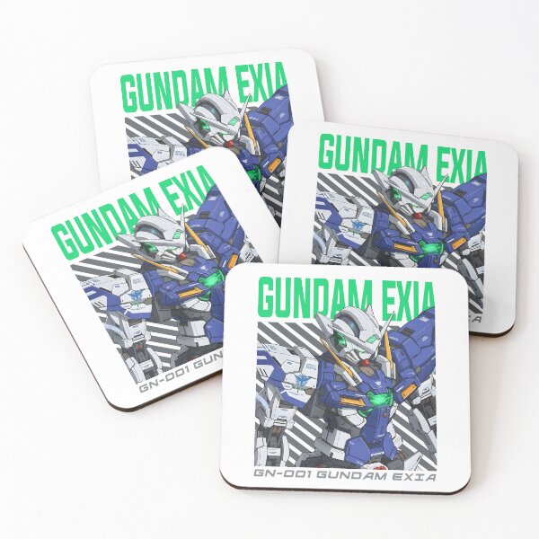 Item preview, vector art GN-001 Gundam Exia artwork ink illustration full colour designed and sold by sabartgunpla.