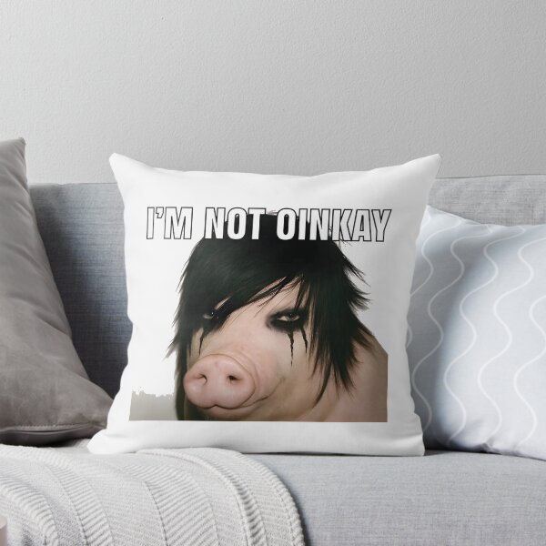 Item preview, I Am Not Oinkay Funny Emo Pig Pun Sad Aesthetic Farm Animal Goth Humor | ⭐⭐⭐⭐⭐ Best Seller designed and sold by Inari  Nofox.