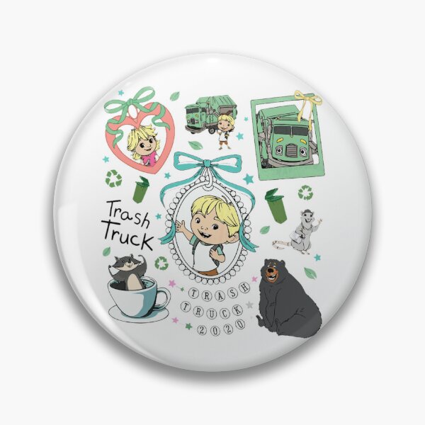 Item preview, Cute Trash Truck Boy Cartoon Animals Design designed and sold by AdlynCainion19.