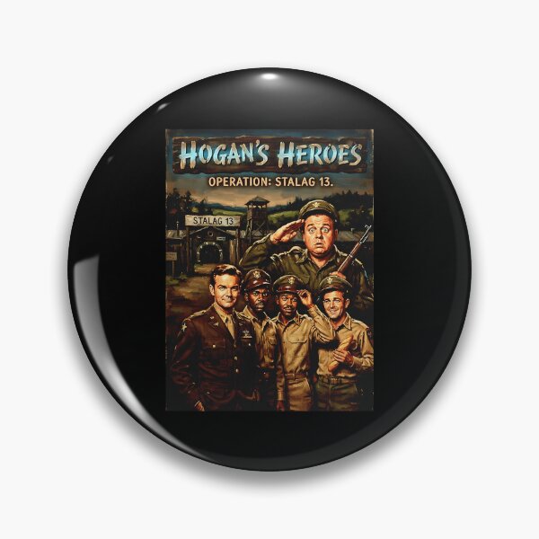 Item preview, Hogan'S Heroes Retro Military Sitcom Stalag 13 Operation Tribute Art Tv Show Poster designed and sold by AllysonAbraham.