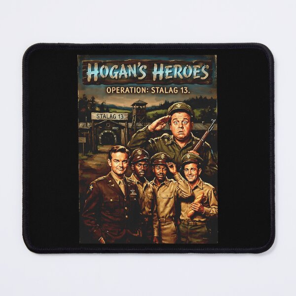 Item preview, Hogan'S Heroes Retro Military Sitcom Stalag 13 Operation Tribute Art Tv Show Poster designed and sold by AllysonAbraham.