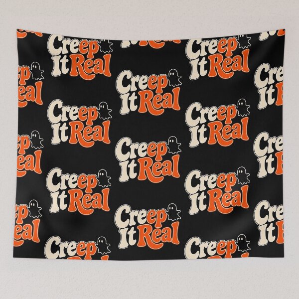 Item preview, Creep It Real Cute Ghost Halloween designed and sold by BriSher.
