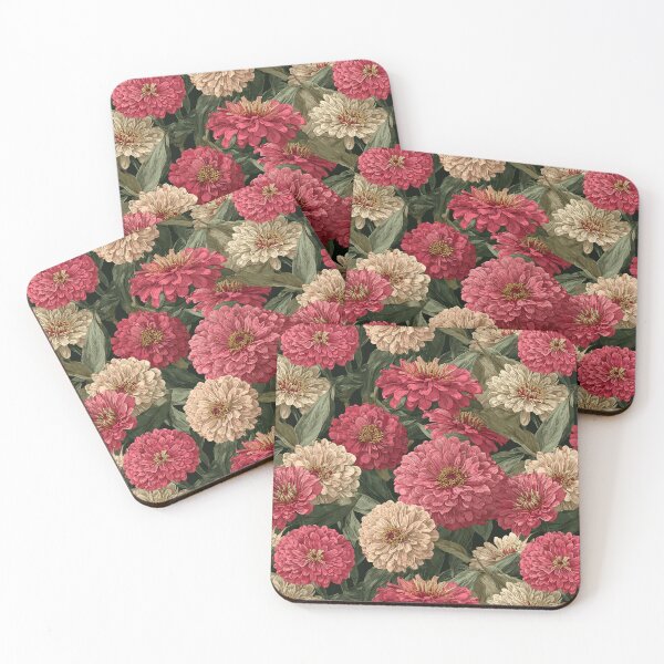 Item preview, Colorful Zinnia Flower - Flower Floral Pattern - Gift Ideas For Men designed and sold by RoyalStarsPatts.