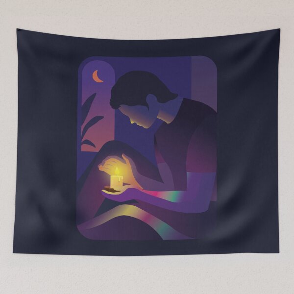 Item preview, Night prayer  designed and sold by Lhadii.